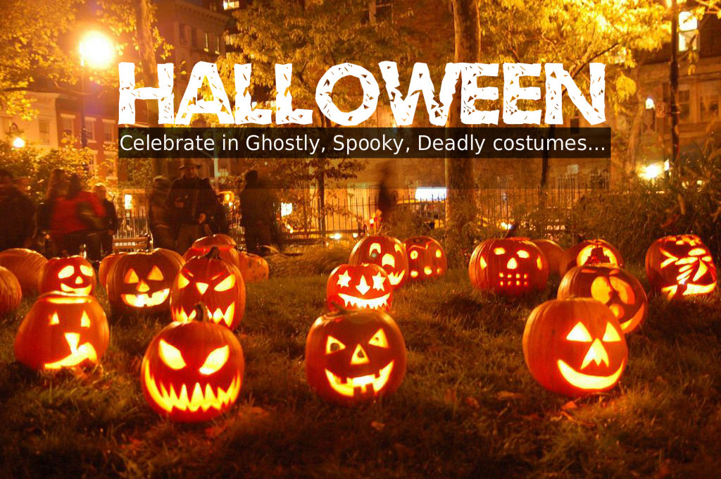 Halloween Usa Halloween is a world- famous celebratory event which takes place on 31 October every year for celebrating the feast of All Hallow's Day.